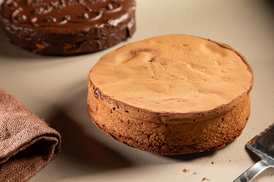 Pan di spagna tipo Sacher per gelaterie